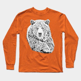 Brown Bear Long Sleeve T-Shirt